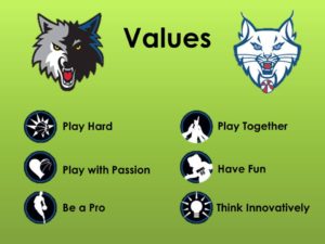 Corporate Values-Timberwolves