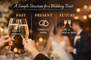 A Simple Structure for a Memorable Wedding Toast